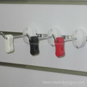 S100 Favori Single Rod Security Hook, Single Rod Anti-theft Hooks,Single Rod Locking Hook, Burglarproof Hooks,Theftproof Hooks